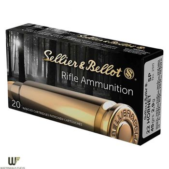 Sellier & Bellot .22 Hornet,Teilmantel 2,92g /45gr