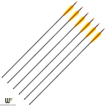 EK Carbonpfeile 30“ 6er-Pack mit Kunststoffbefiederung