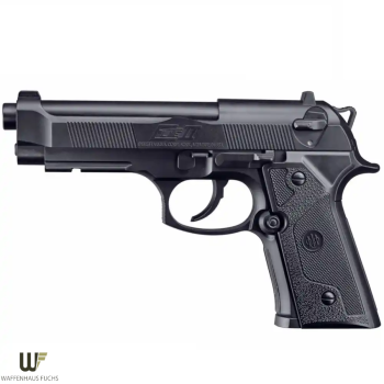 Beretta M92 FS CO2 vernickelt - schwarze Griffschalen