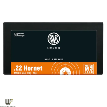 RWS Kaliber .22 Hornet Match Jagd 3,0 g
