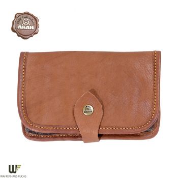 AKAH Patronenetui Yak-Leder für 10 Standard-Kugelpatronen