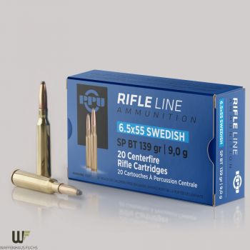 PPU 6,5 x 55 SE SP BT 9,0 g / 139 grs. 