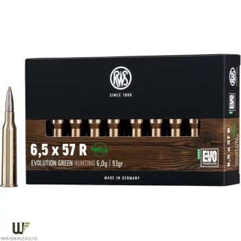 RWS 6,5x57R – Evolution Green 106 gr. im Waffenhaus Fuchs