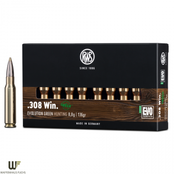RWS .308 Win. – Evolution Green 136 gr.
