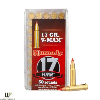 Hornady .17 HMR V-Max 17 grs.