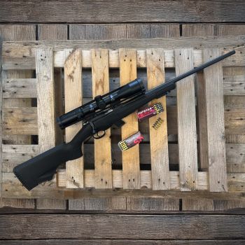 Zu sehen ist eine Repetierbüchse KK, Waffenhaus Fuchs verkauft Repetierbüchsen