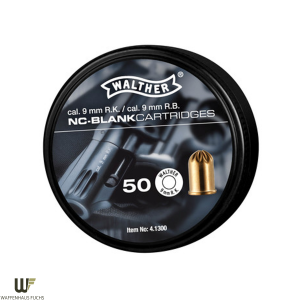 Walther Platzpatronen für Revolver, Kaliber 9 mm R.K. im Shop kaufen